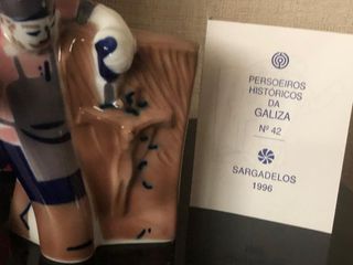 Figura Sargadelos: Escultor Moure descatalogada