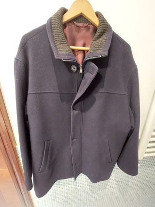 Chaquetón paño Gendive azul marino talla 54 (L)