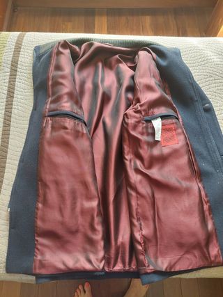 Chaquetón paño Gendive azul marino talla 54 (L)