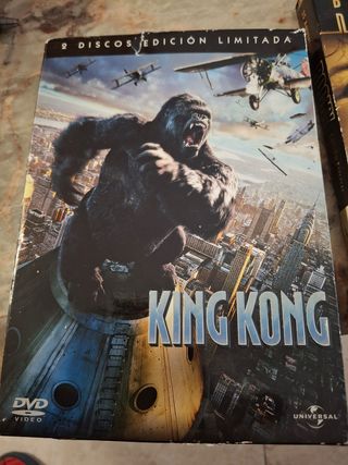 Lote 5 Películas DVD: GoldenEye, Rocky, King Kong,