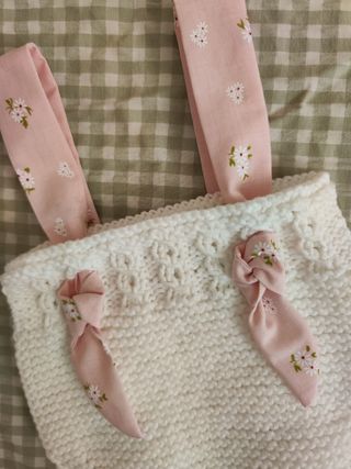 Pelele bebé hecho a mano por mi, sin estrenar