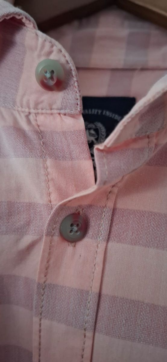 Camisa Leros XL rayas rosa-morado