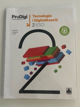 Quadern ProDigi. Tecnologia i digitalització 2 ESO