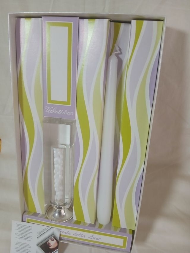 Valenti & Co. Set di candele Pearl of Light