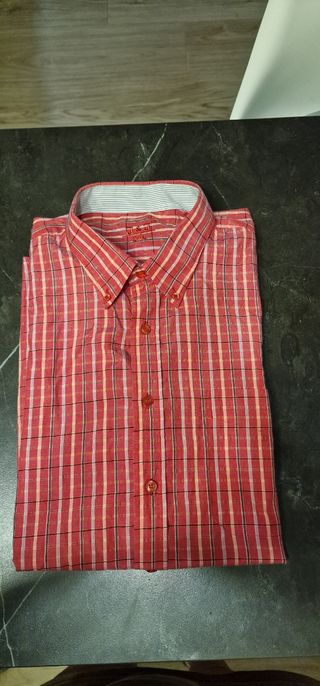 Camisa roja hombre XXL