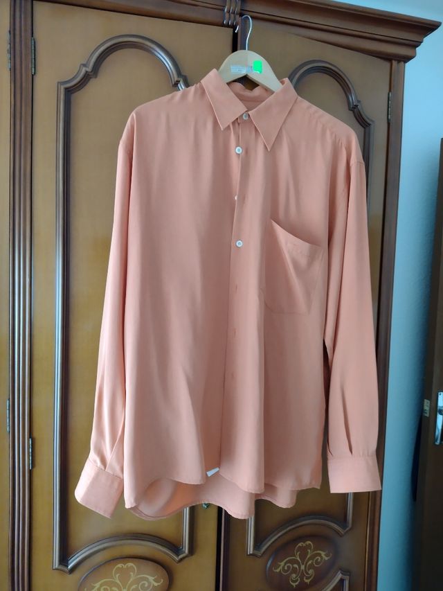 Camisa manga larga naranja