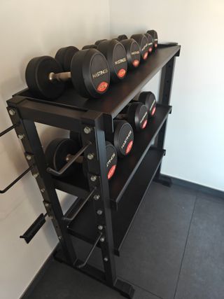 Mancuernas Hastings - Rack Incluido