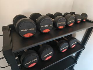 Mancuernas Hastings - Rack Incluido