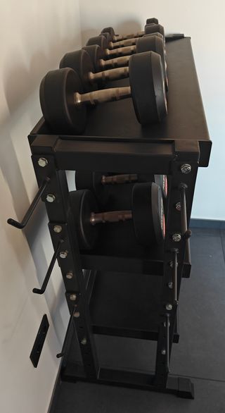 Mancuernas Hastings - Rack Incluido