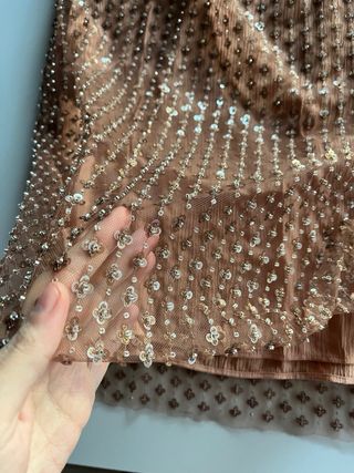FALDA LENTEJUELAS ZARA