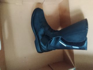 Botas Diadora moto, talla 39 Chaqueta negra unisex