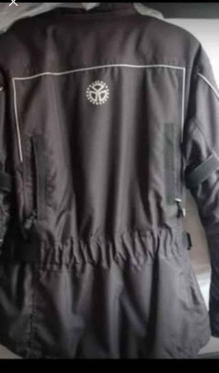 Botas Diadora moto, talla 39 Chaqueta negra unisex