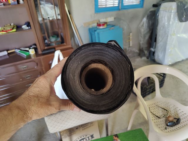 Rollo plástico negro - Impermeable