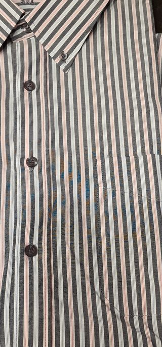 Camisa Hombre Rayas XXXL