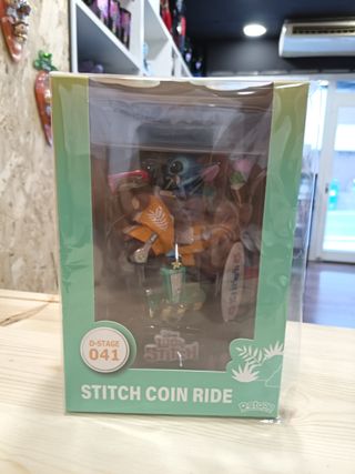 Figura Disney Stitch Coín Ride D-Stage 041 NUEVO 