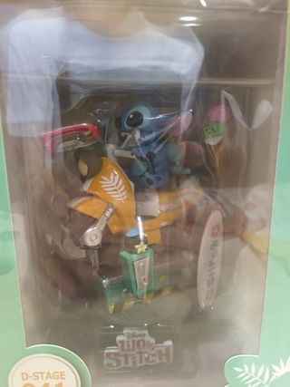 Figura Disney Stitch Coín Ride D-Stage 041 NUEVO 