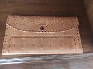 Cartera cuero Paraguay portadocumento