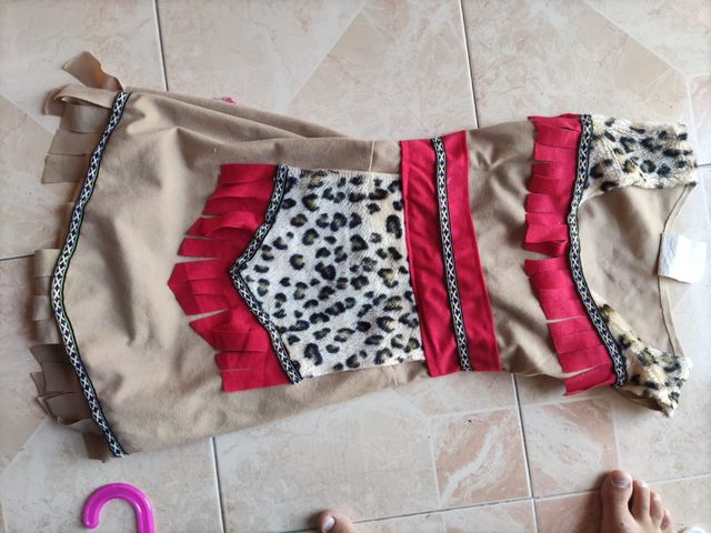 Disfraz india niña 7-9 años