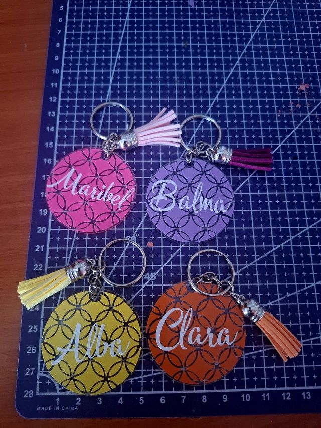 Llavero acrílico personalizado