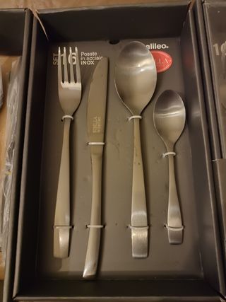 Set Posate Galileo 16pz - Inox