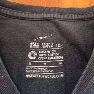 T-Shirt Nike Just Do It nera