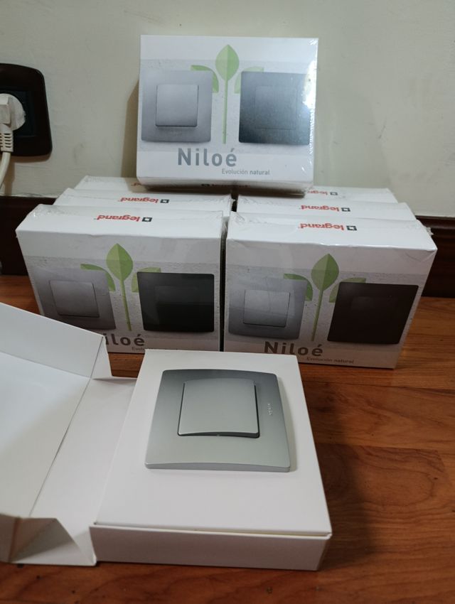 7 interruptores Niloé - nuevos