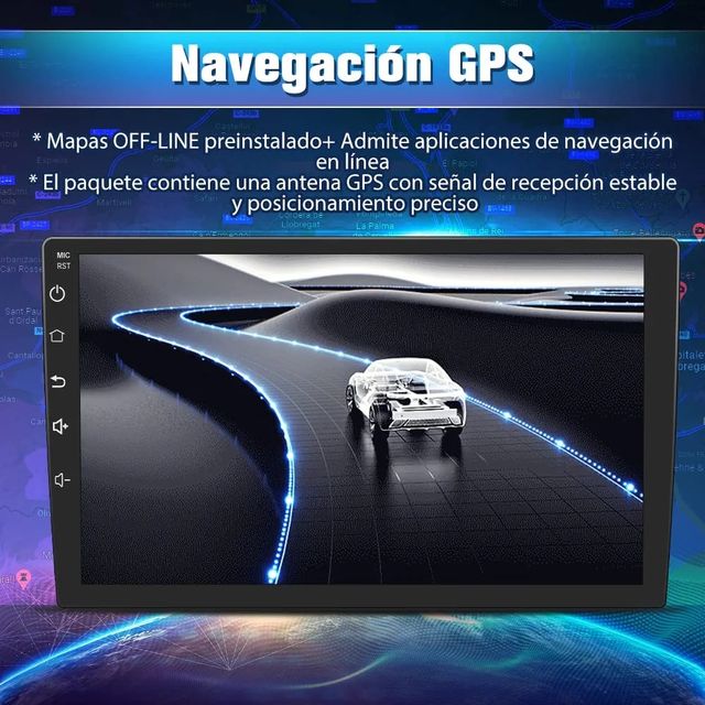 Radio Android 12 para Peugeot - 2GB+32GB