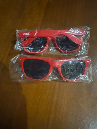 Gafas sol Coca-Cola rojas