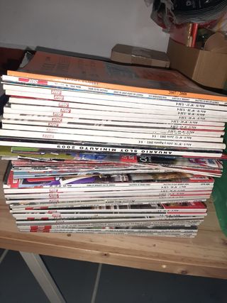 Lote revistas de Slot Scalextric