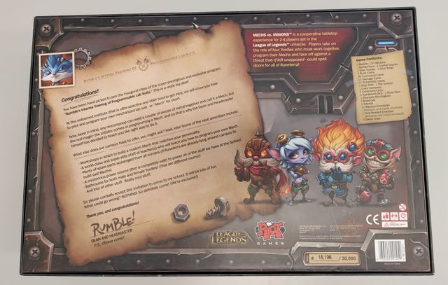 Mechs vs Minions: Juego de Mesa