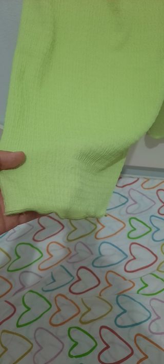 Pantalones anchos verdes