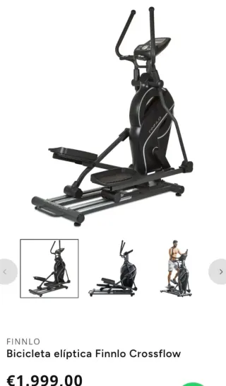 Bicicleta elíptica Finnlo Crossflow