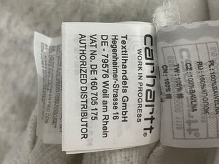 Sudadera Carhartt gris
