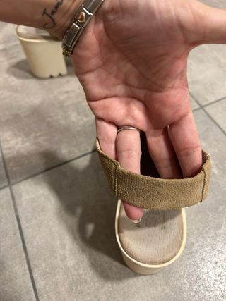 Plataforma marrón - Sandalias