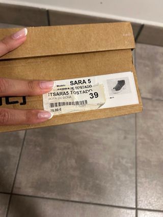 Plataforma marrón - Sandalias