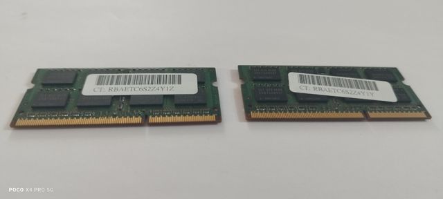 RAM Samsung 4GB - 2x2GB DDR3