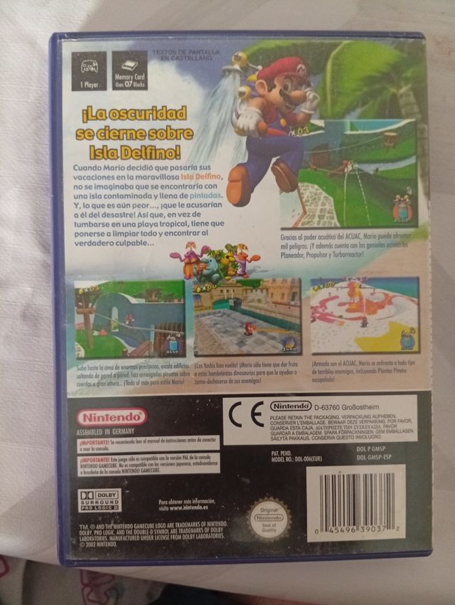 Super Mario Sunshine - Nintendo GameCube PAL