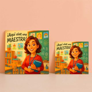 Azulejo Maestra: Regalo Día Maestro