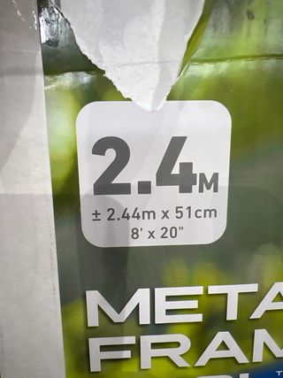 Piscina INTEX Metal Frame 2.44m
