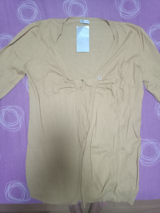 Chaqueta premamá beige - Talla L de Prenatal 