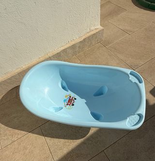 Bañera bebé azul