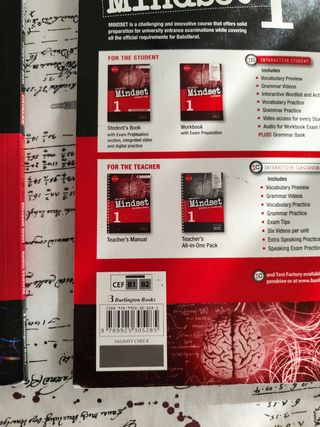 Mindset 1º Bachillerato Students Book Cataluña