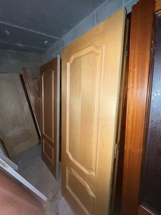Puerta roble maciza 72x203cm