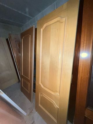 Puerta roble maciza 72x203cm