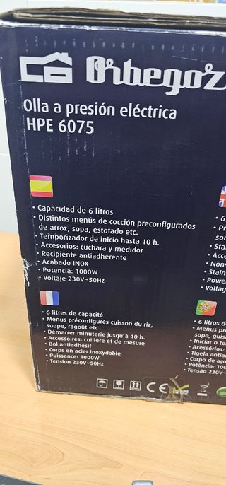 Olla presión programable HPE 6075