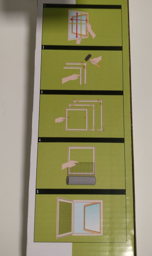 Mosquitera ventana Livarno - aluminio