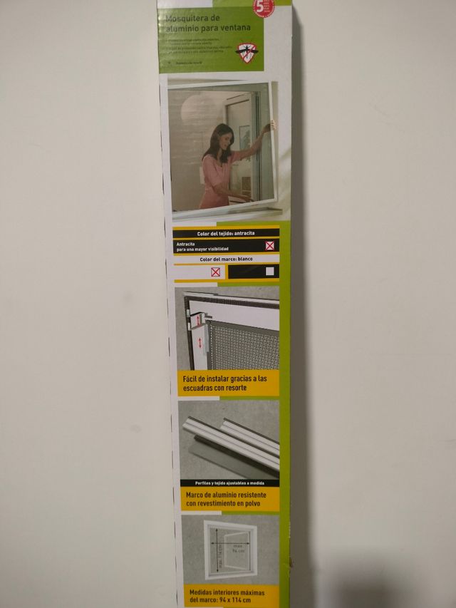 Mosquitera ventana Livarno - aluminio