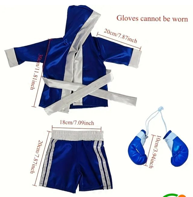 Disfraz boxeador bebé (0-6 meses)