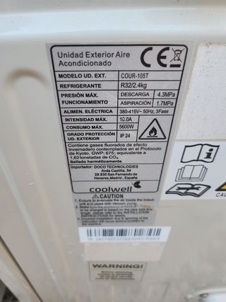 3 Aires Acondicionados Industriales usados