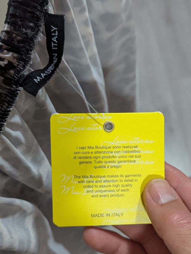 Falda leopardo beige y negra